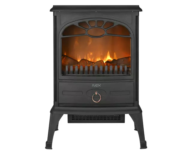 Estufa Estilo Chimenea Nex HFS201 1600 Watts