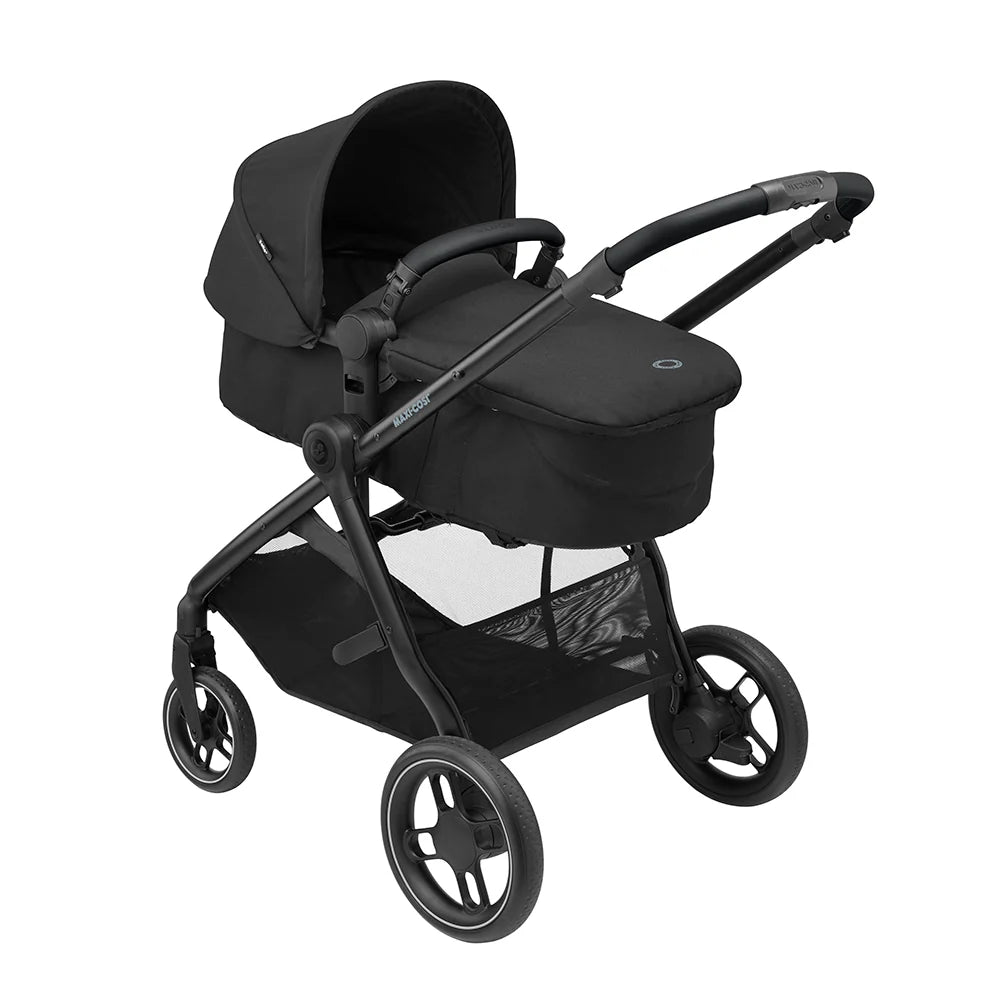 Coche Travel System Maxi-Cosi Zelia 3 + Pebble 360° + Fix Essential Grey