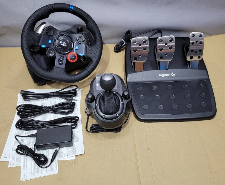 Volante de Carreras Logitech G29 Driving Force + Pedales + Palanca
