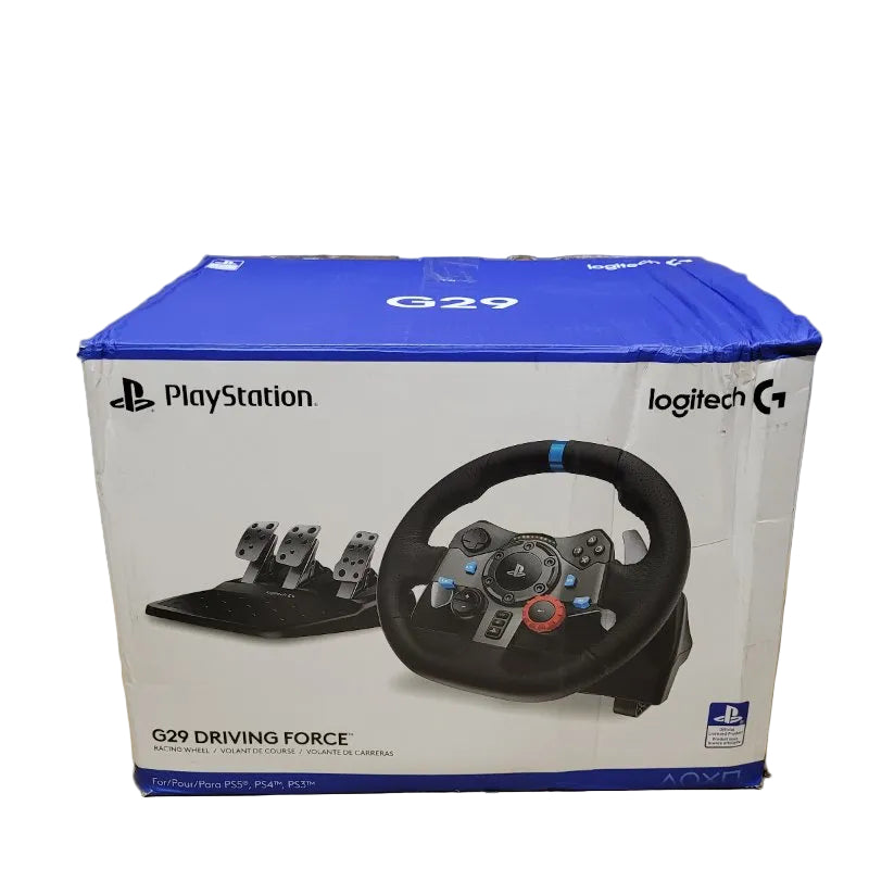Volante de Carreras Logitech G29 Driving Force + Pedales + Palanca