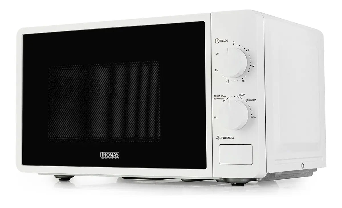 Microondas Thomas TH-18B05 18 Litros, Blanco