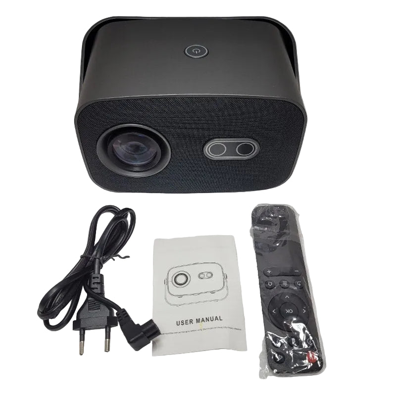Proyector A10 4K HD WiFi Android Negro