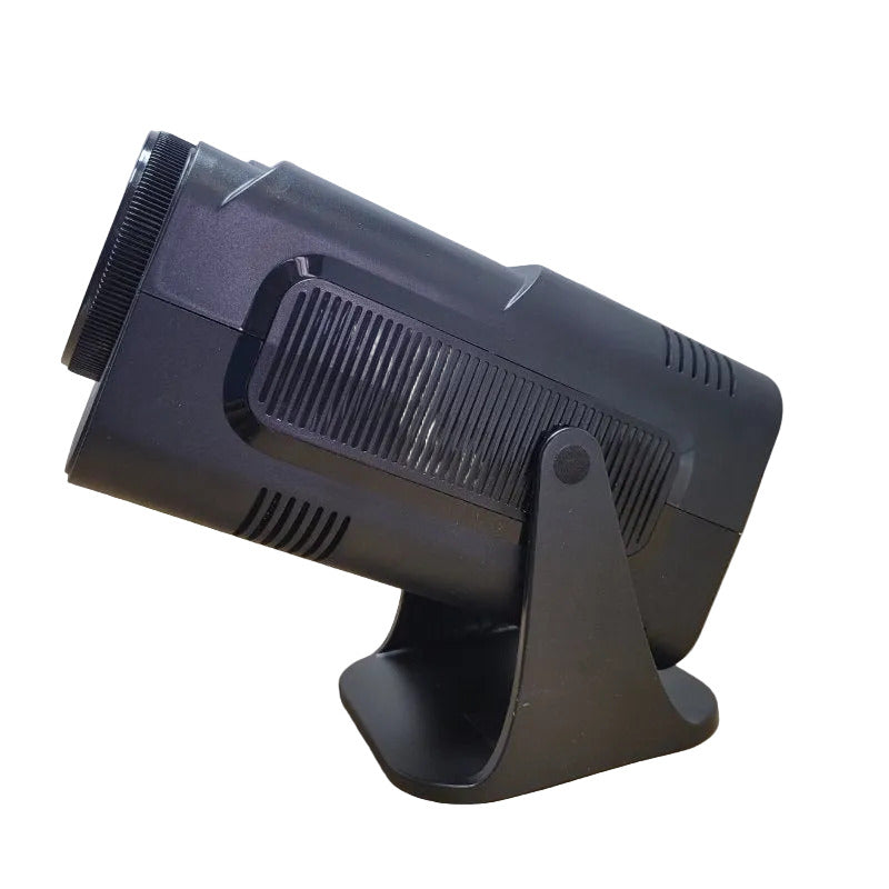 Proyector Portátil 4K HY320 con Android 11, WiFi 6, HDMI y USB – Negro