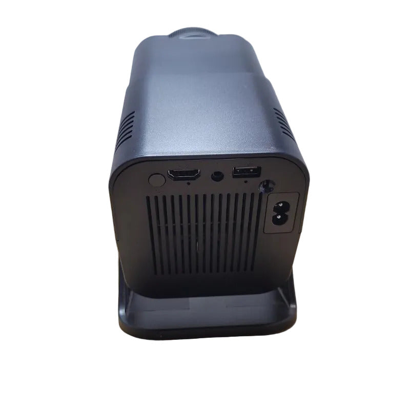 Proyector Portátil 4K HY320 con Android 11, WiFi 6, HDMI y USB – Negro