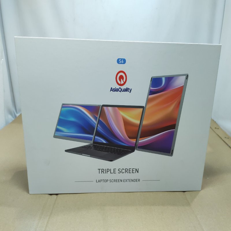 Extensor de Pantalla Portátil ASIA QUALITY S6 15.6 Pulgadas Triple Pantalla