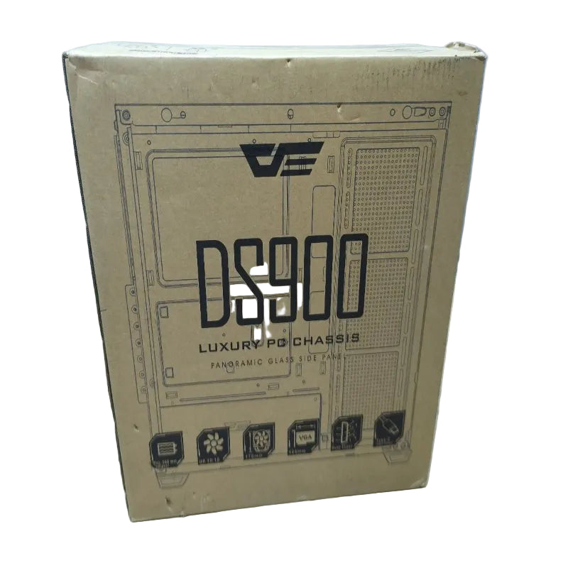 Gabinete Gamer Darkflash DS900 Negro/Blanco