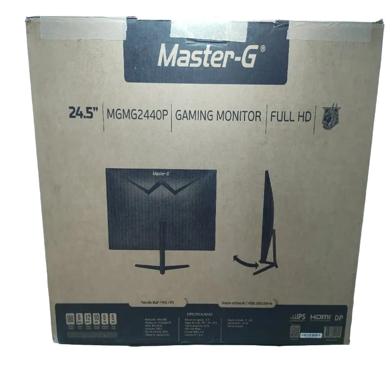 Monitor Gamer Master-G Frameless 24.5" FHD HDR MGMG2440P