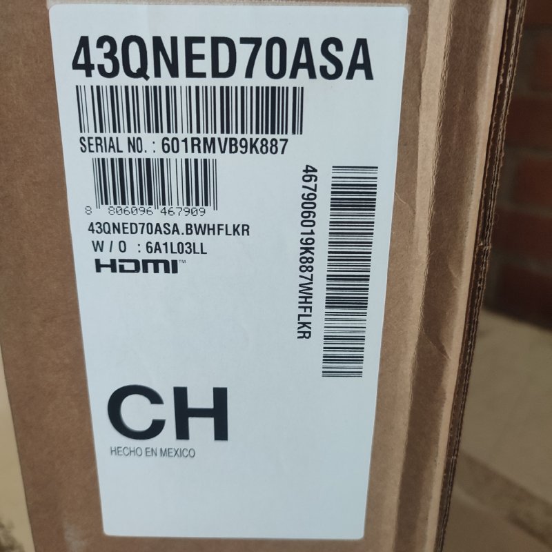 Smart TV LG 43QNED70ASA 43 4K