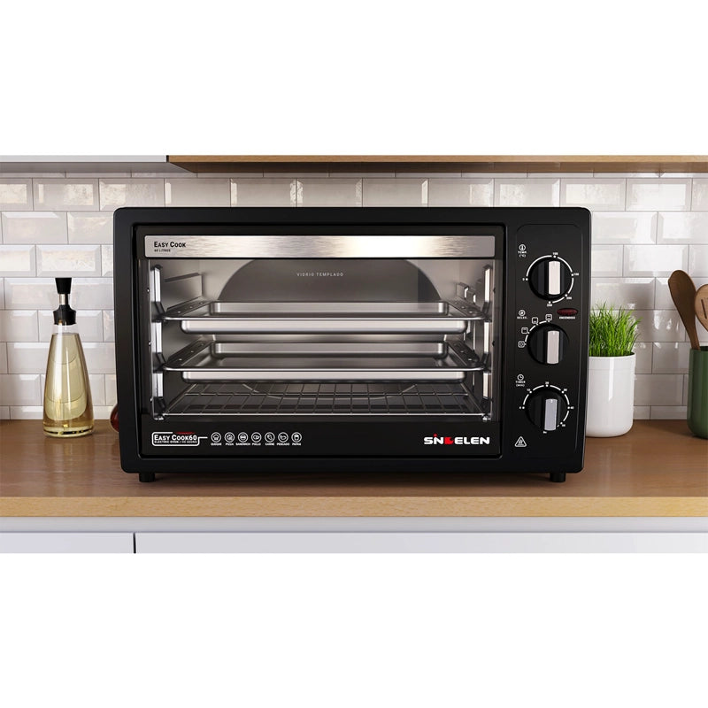 Horno Eléctrico Sindelen HE-600NG, Easycook 60N 60 Litros