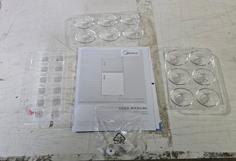 Refrigerador Midea MDRT294FGE50 Gris 207 Litros