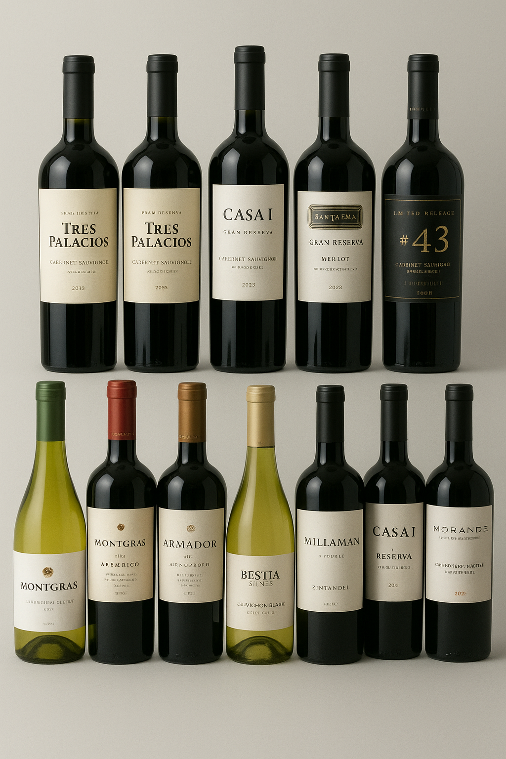 Pack Selección de Vinos (15 Botellas de 750ml)
