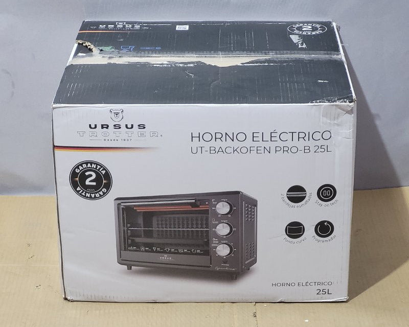Horno Eléctrico Ursus Trotter UT-BACKOFEN Pro B 25 Litros