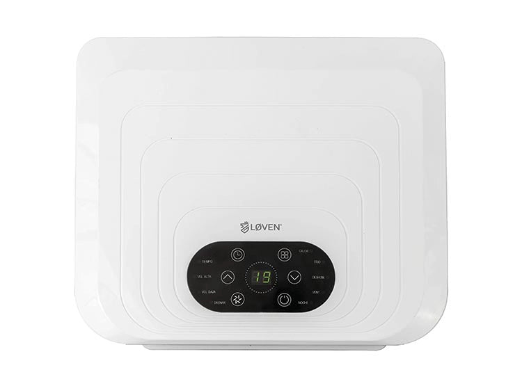 Aire acondicionado portátil Loven PAC 12000 BTU Blanco