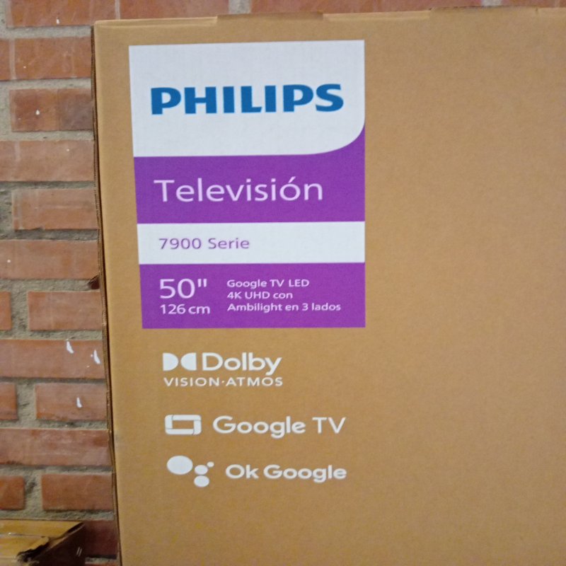 LED TV 4K UHD 50 Pulgadas Philips Ambilight 7908