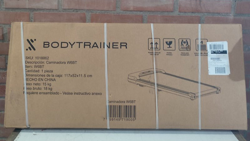 Caminadora Eléctrica Compacta BodyTrainer W6BT