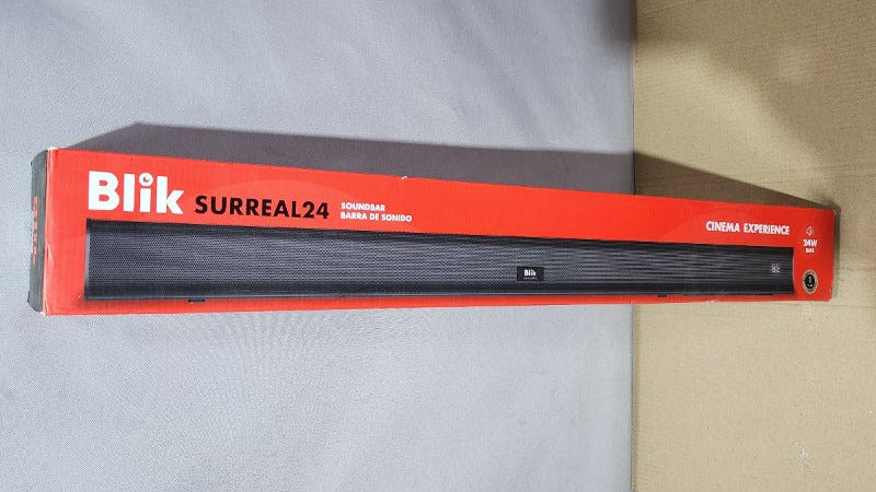 Soundbar Blik Surreal 24, Negro