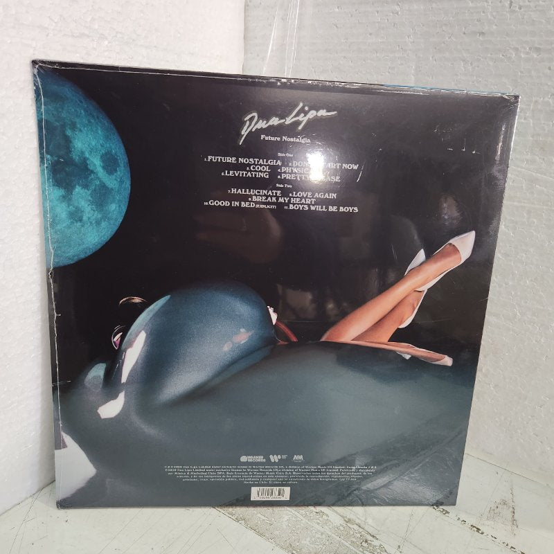 Disco de Vinilo Dua Lipa Future Nostalgia Side 1 y 2