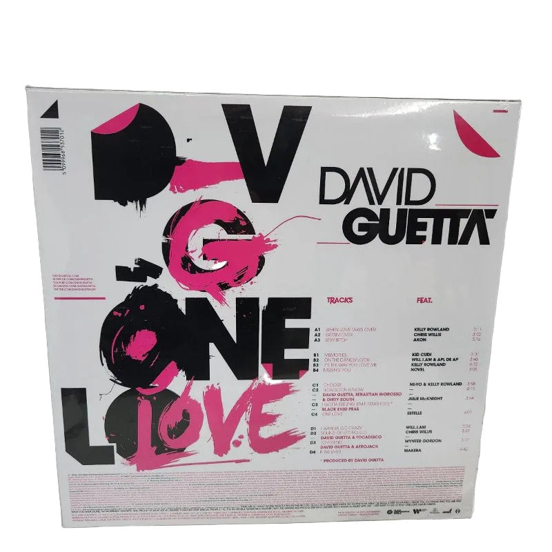 Disco de Vinilo David Guetta One Love