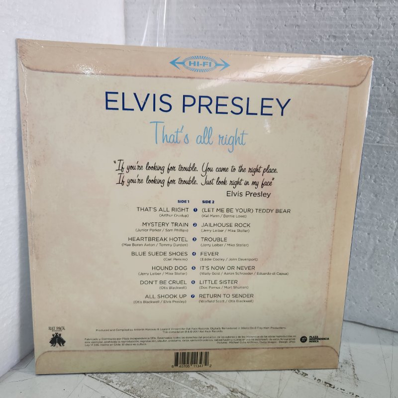 Vinilo Elvis Presley - That's All Right