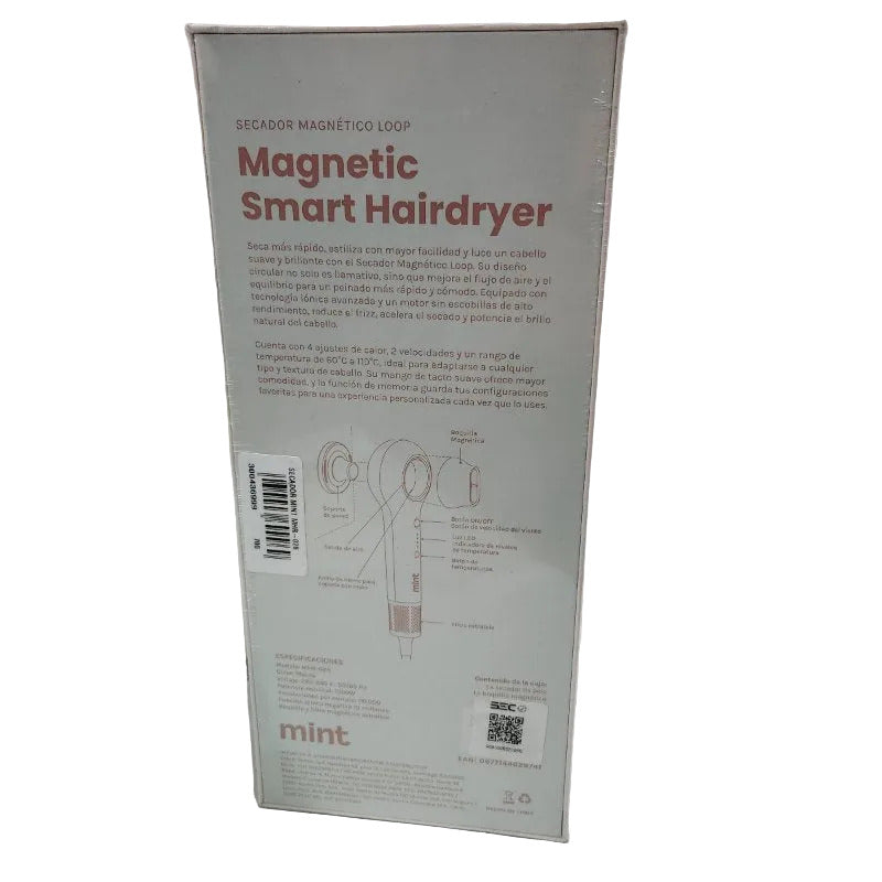 Secador de Pelo Magnético Loop Mint MHR-028 1300W