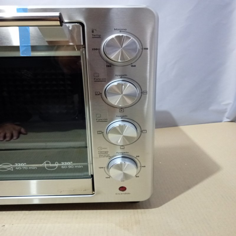 Horno Eléctrico Ursus Trotter UT-BACKOFEN PRO-I Gris 60 Litros