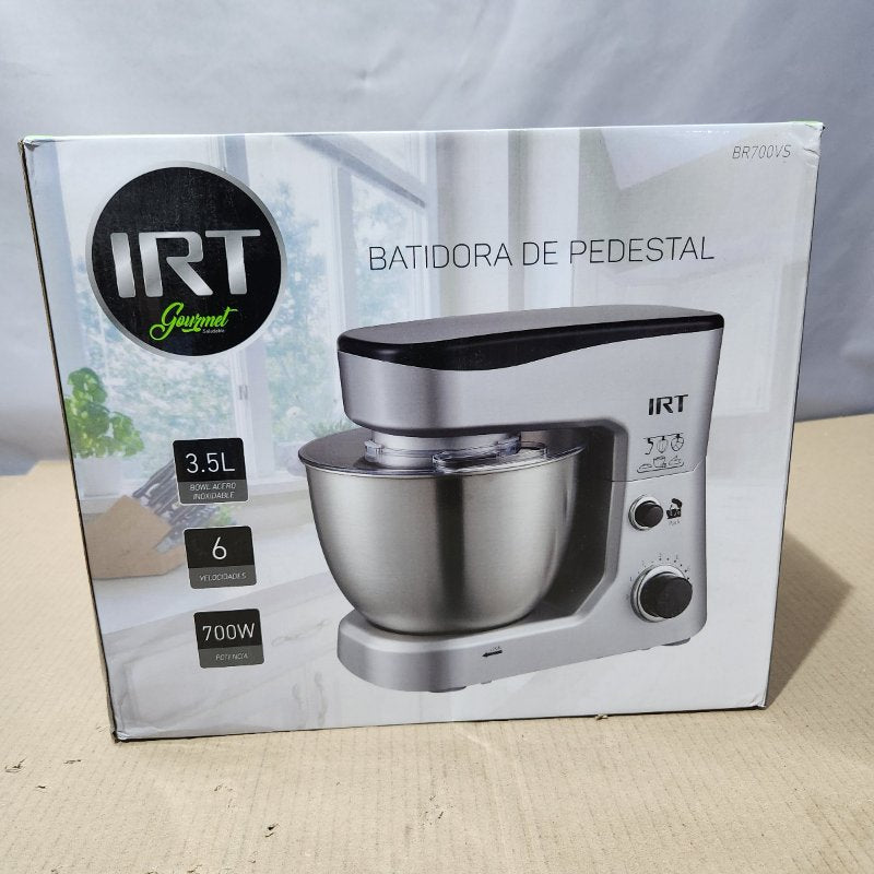 Batidora de Pedestal IRT Bowl Acero Inoxidable 3.5 Litros