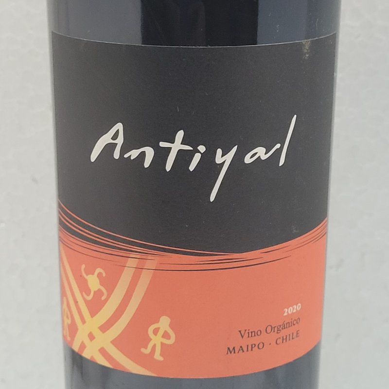 Vino Tinto Orgánico Antiyal Reserva Maipo 750 ml 2020