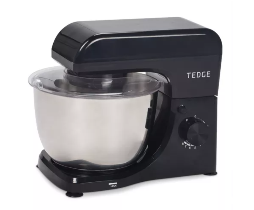 Batidora Tedge Con  Bowl / Sm1521 Negro 220V 6 Pieza