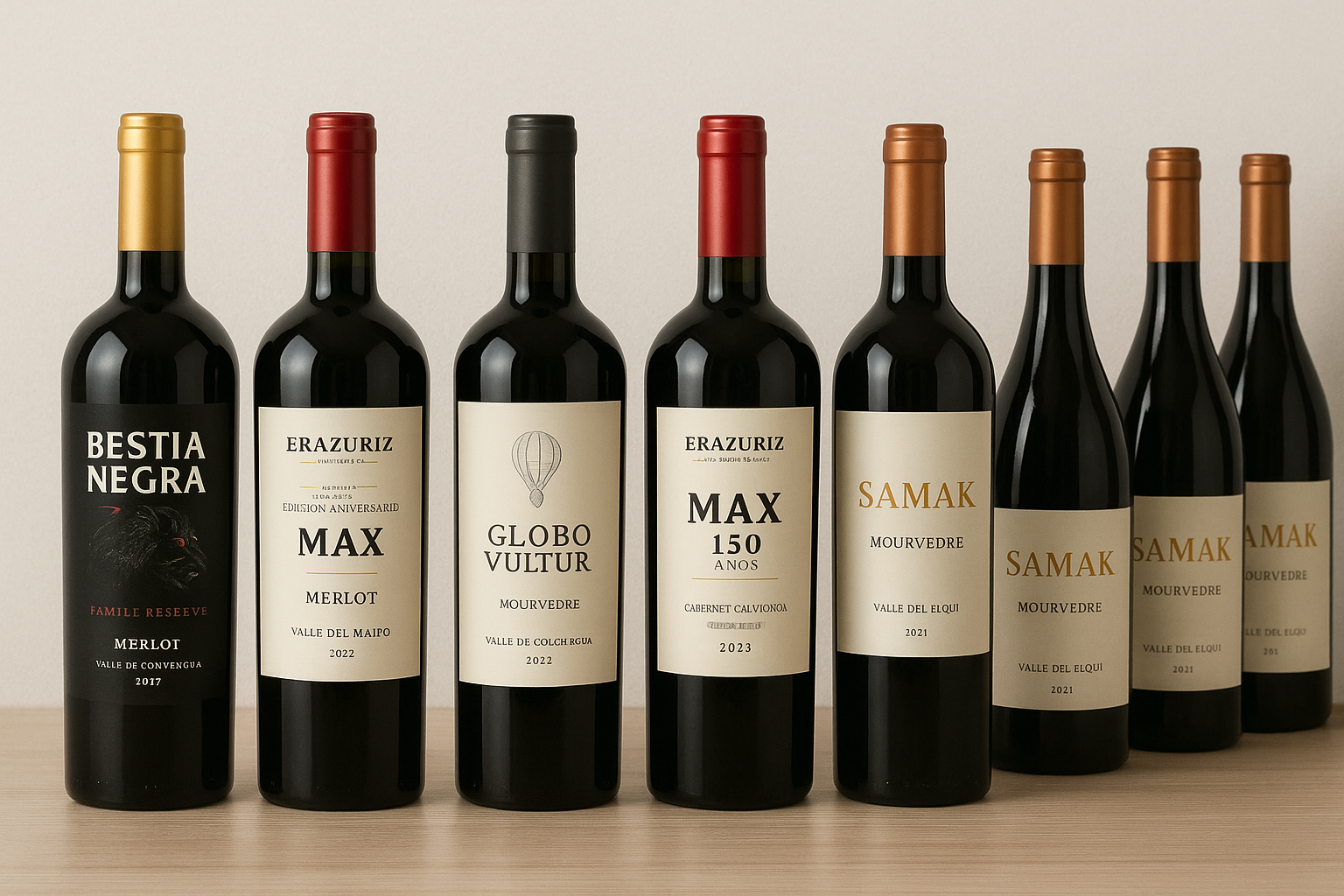 Pack Selección de Vinos (8 Botellas de 750ml)