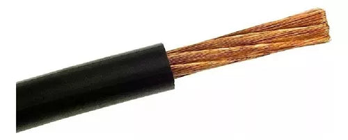 Cable Para Soldar 1 X 16 Mm 150 Amp Generico Negro 10Mts