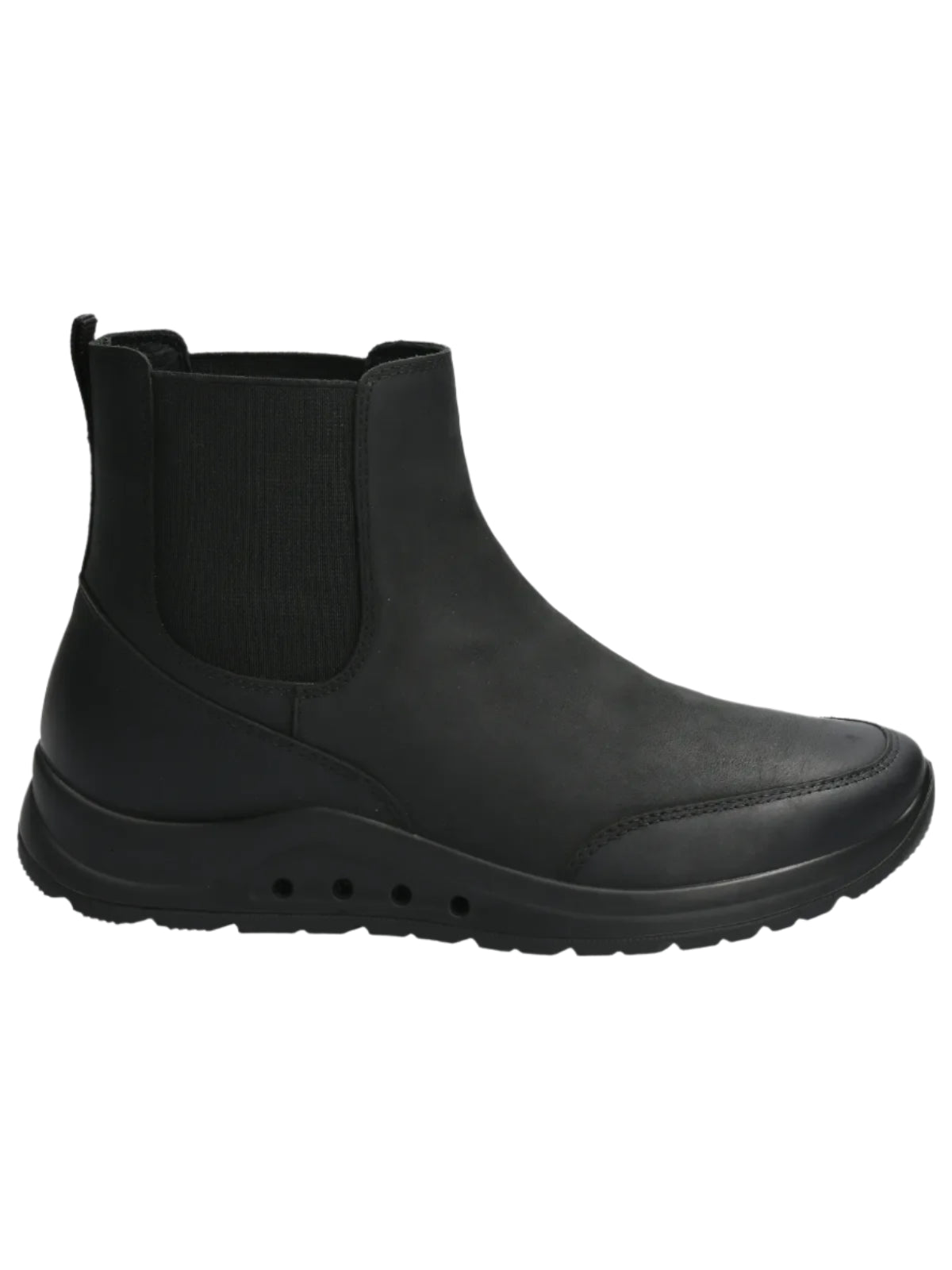 Botin Cuero Hush Puppies Coley Negro 36 Femenino