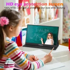 Monitor Portátil para Laptop Goojodoq AC1055 15,6" Negro