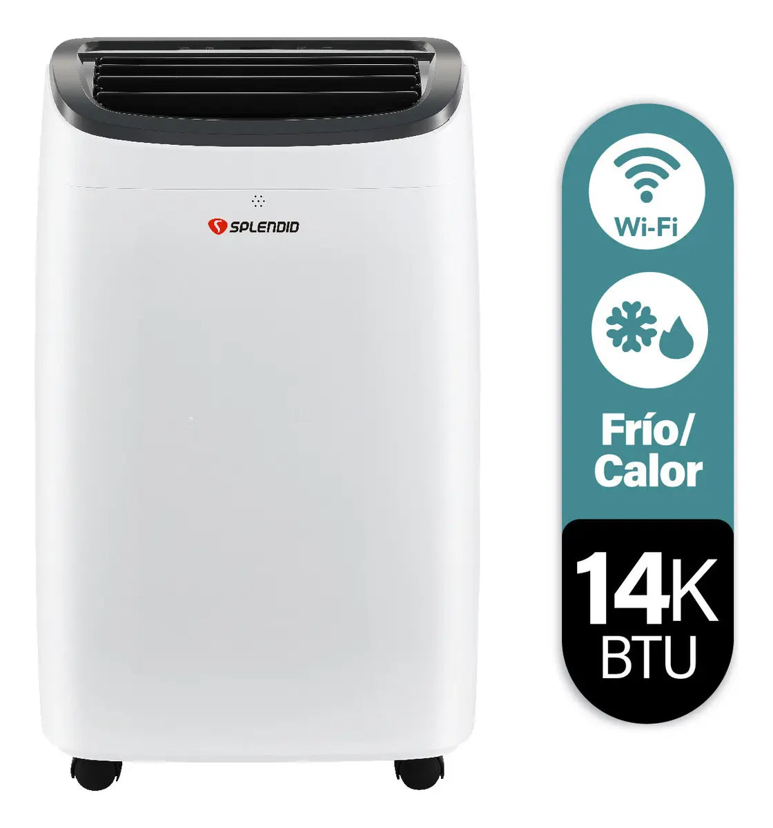 Aire Acondicionado Portátil Splendid SPAC-HM14K-W 14000 BTU