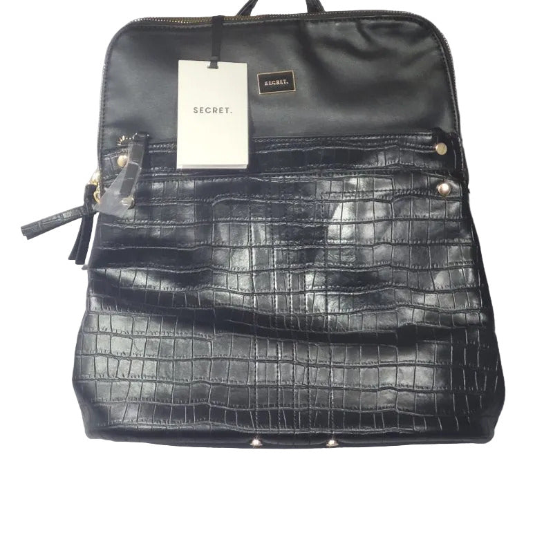 Mochila Portalaptop Secret Polonia ST6, Negro