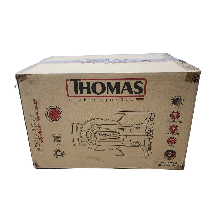 Aspiradora Thomas Multi Cyclone + Ion TH-2206BL Azul y Gris