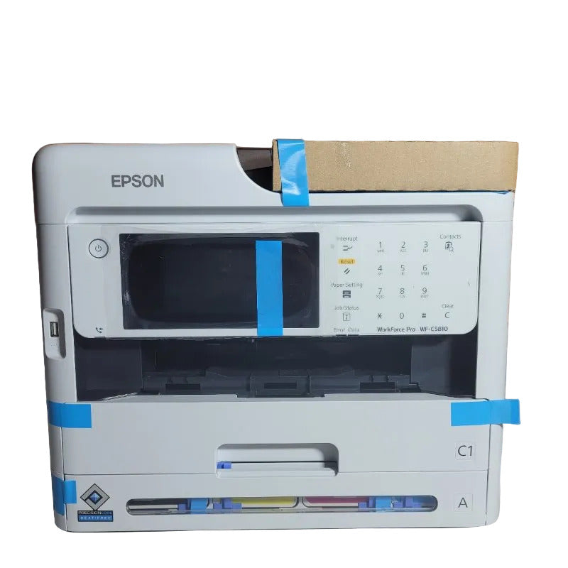 Impresora Multifuncional Tinta Continua WiFi Direct Epson Pro WF-C5810 Blanco