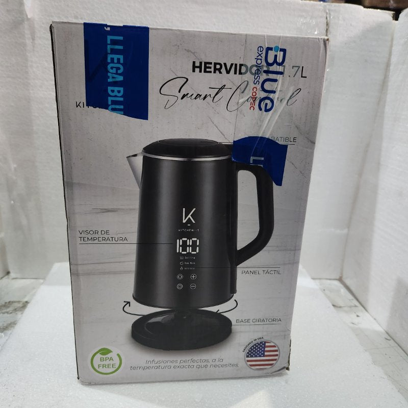 Hervidor Eléctrico Kitchen+ IT Smart Digital LED 1.7 Litros