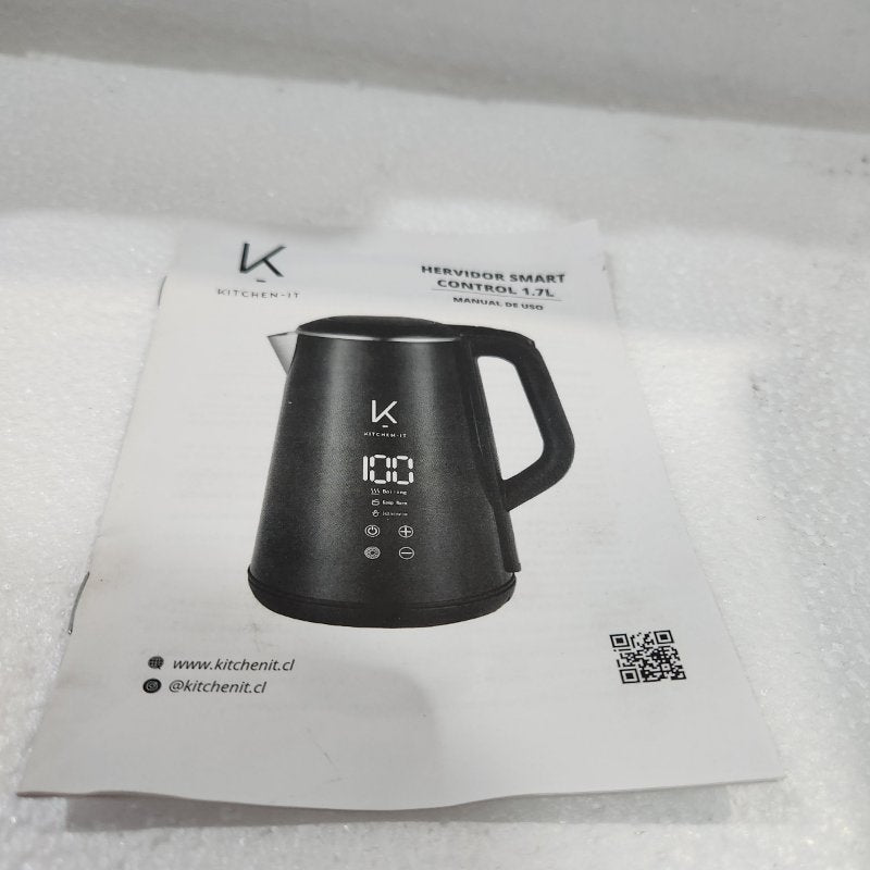 Hervidor Eléctrico Kitchen+ IT Smart Digital LED 1.7 Litros