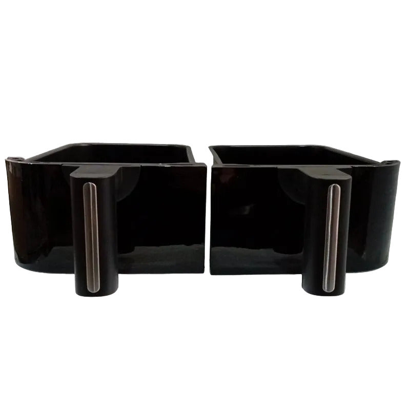Freidora de Aire Kitchen IT Dual Doble Canasta Independiente 9 Litros