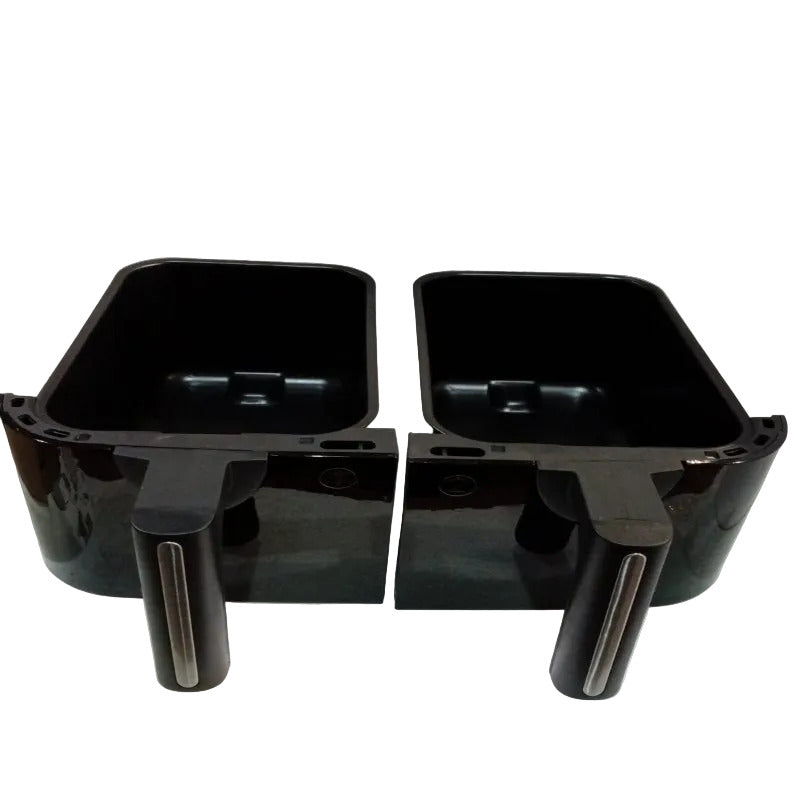 Freidora de Aire Kitchen IT Dual Doble Canasta Independiente 9 Litros