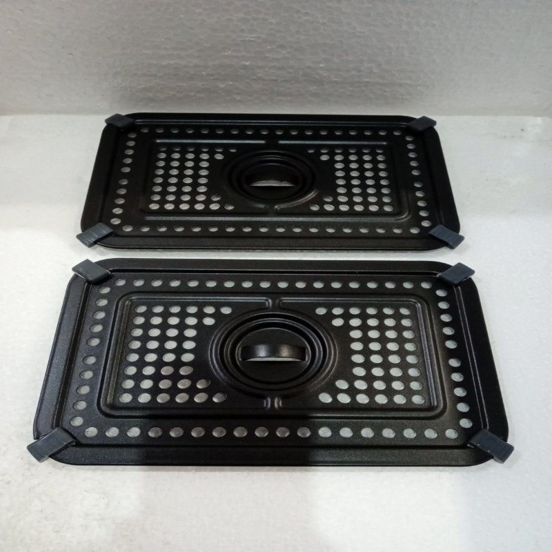 Freidora de Aire Kitchen IT Dual Doble Canasta Independiente 9 Litros
