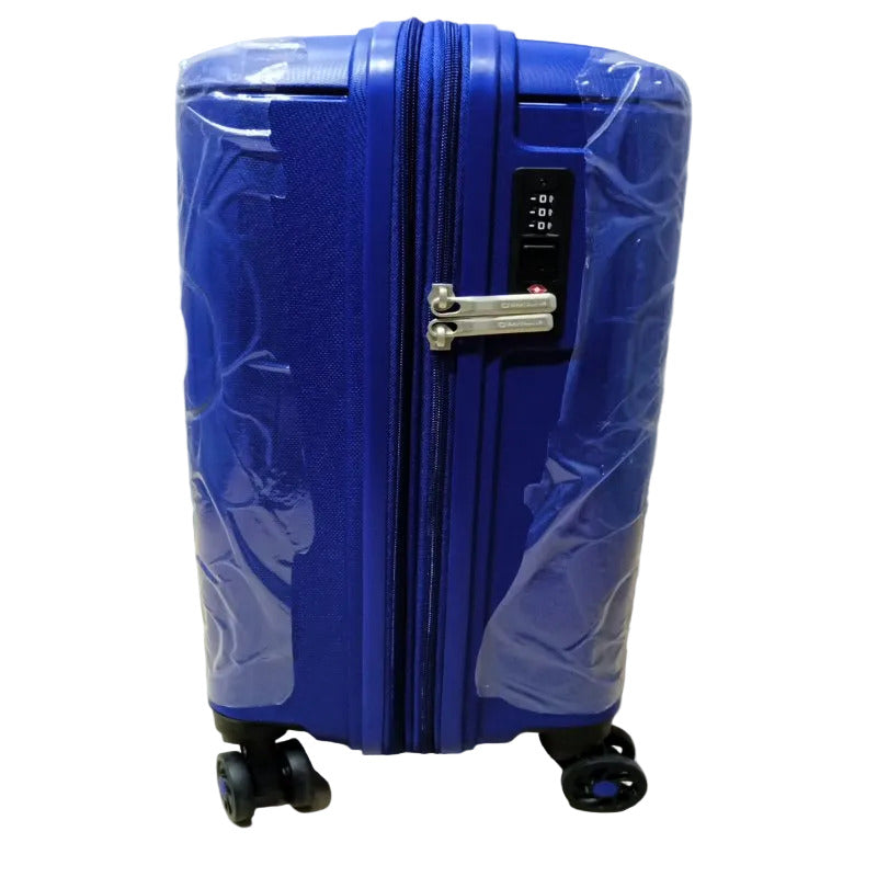 Maleta Rígida de Cabina Fortress Saxoline 55x35x25 cm Azul 2.8 kg 40 Litros