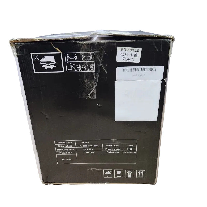 Freidora de Aire Automática Multifuncional Air Fryer FD-1015B Negro