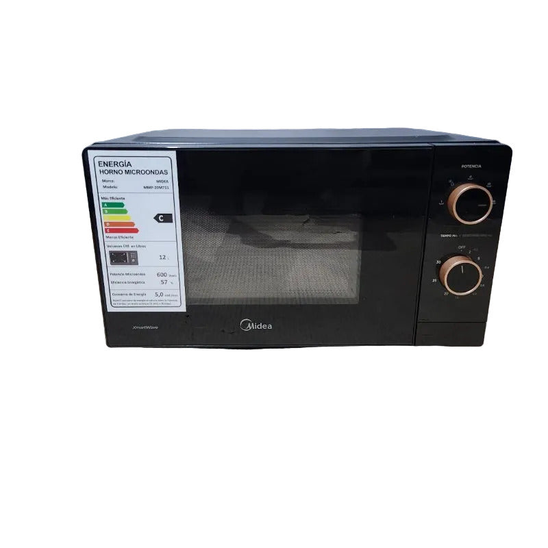 Horno Microondas Midea MMP-20M711 Negro 20 Litros