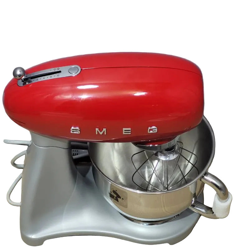Batidora Stand Mixer Smeg SMF02RDEU 4.8 Litros Rojo