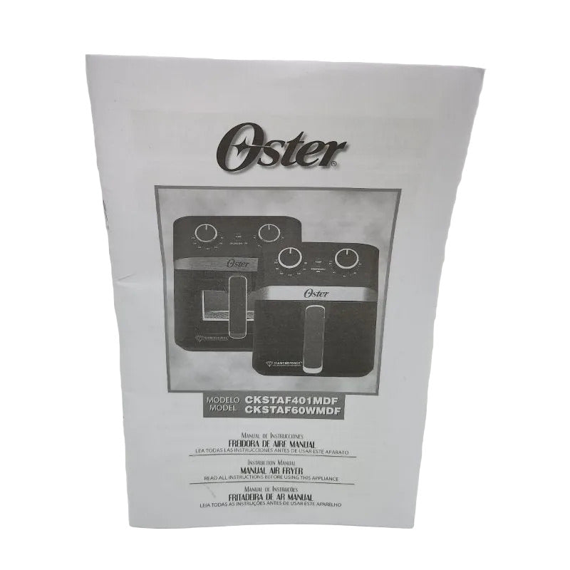 Freidora de Aire Oster CKSTAF401MDF 4 Litros