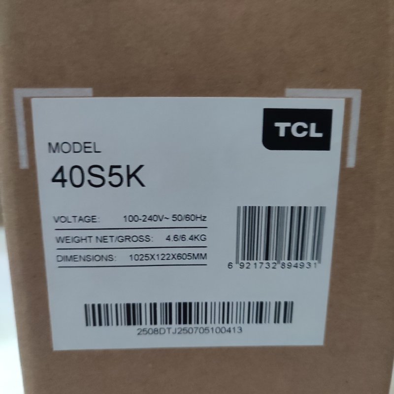 Smart TV QLED TCL 40S5K 40 pulgadas