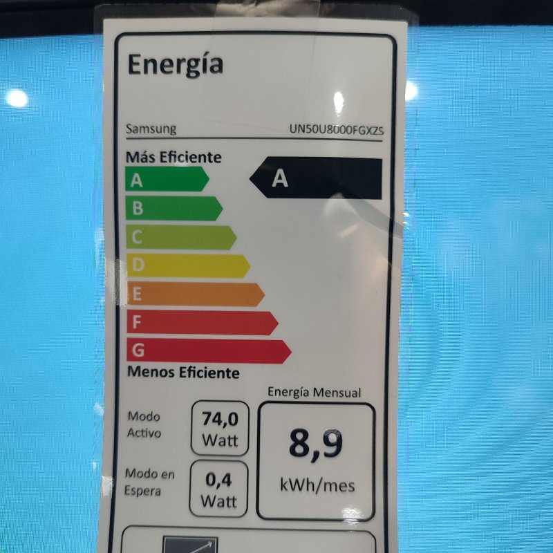 Smart TV Crystal UHD Samsung UN50U8000FG 50 pulgadas