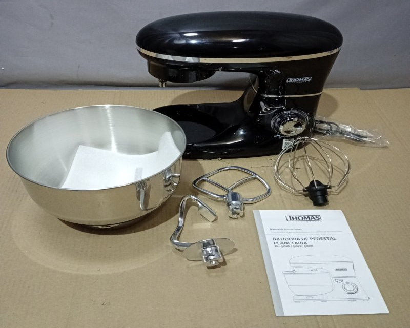 Batidora de Pedestal Thomas Planetaria TH-910PN Negro 1300W