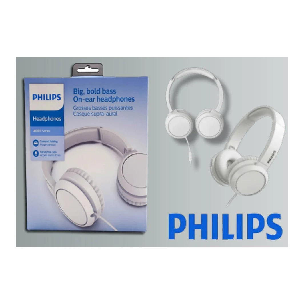 Audifonos Philips 4000Series Blanco